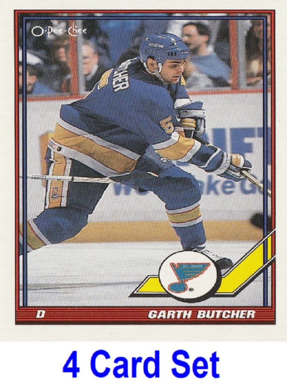 Garth Butcher Hockey Card Collection